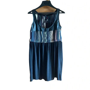 Urban Renewal sleeveless dress leather top knit size medium